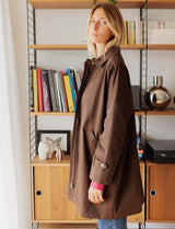 Trench marron Scott