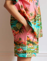 Conjunto rosa Bora
