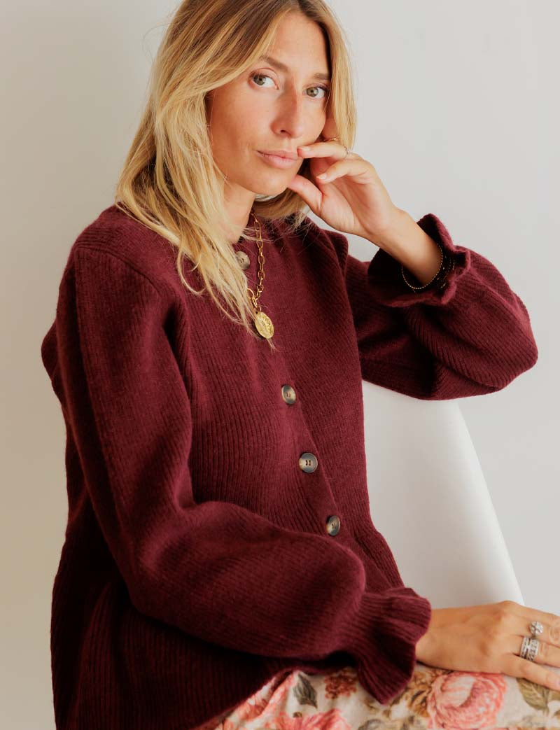 Bordeaux Edwin vest
