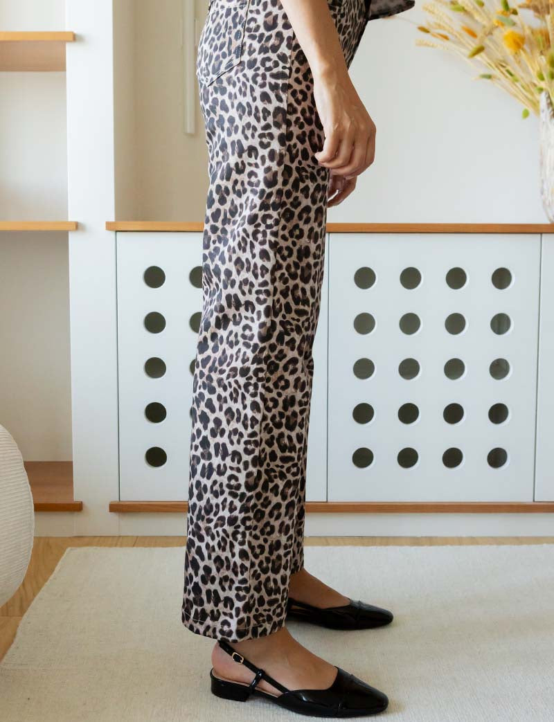 Leopard Jeans Jony