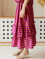 Purple Jeanne Skirt