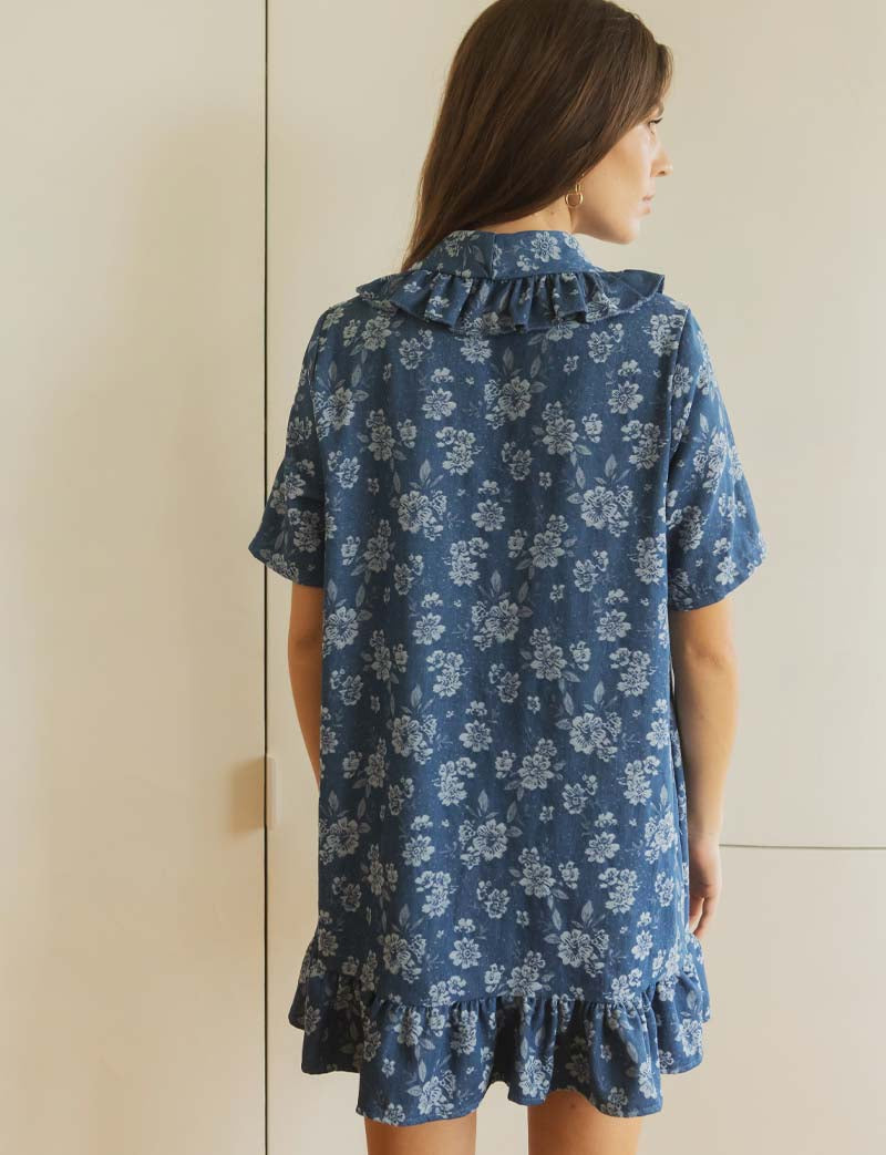 Vestido floreado Navi
