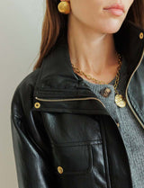 Black jacket Drew