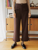 Pantalon marron Carter