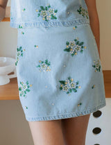 Jupe bleue Mirab