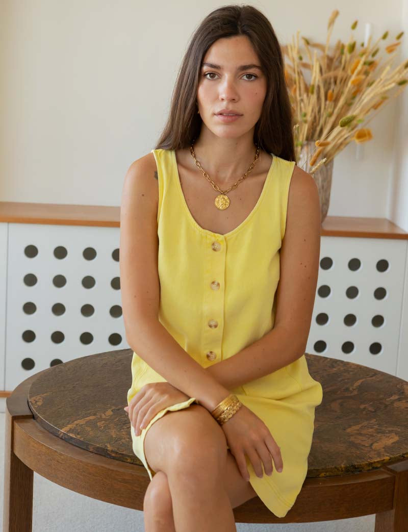Robe jaune Vega