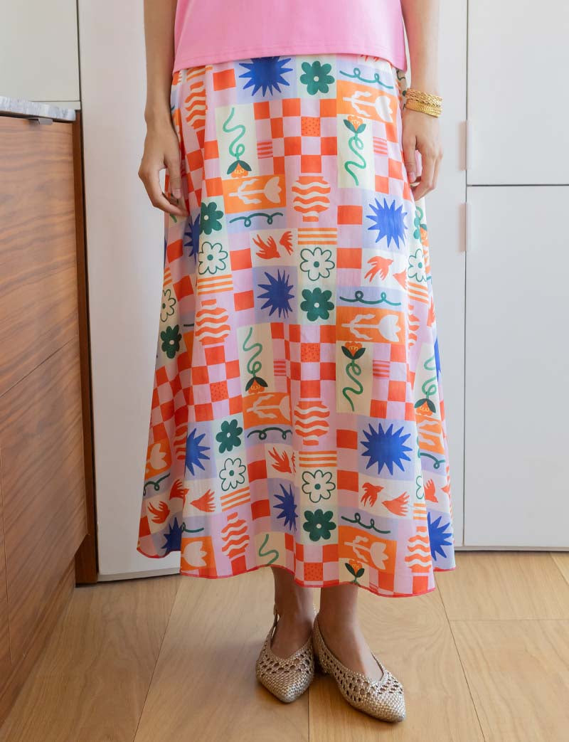 Falda mosaico Yvelle
