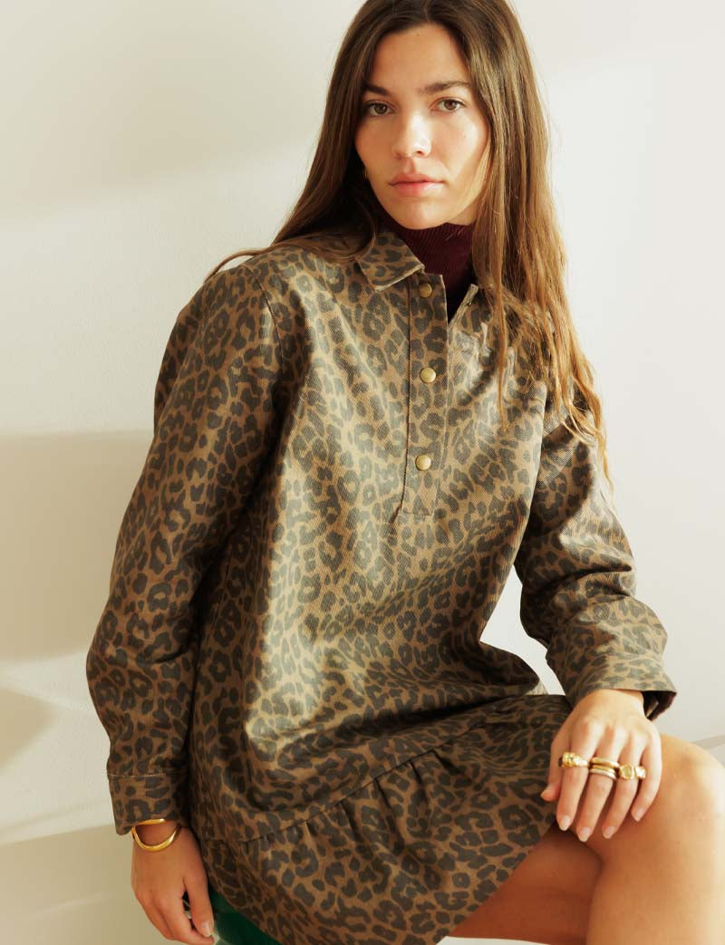 Robe léopard Dallas
