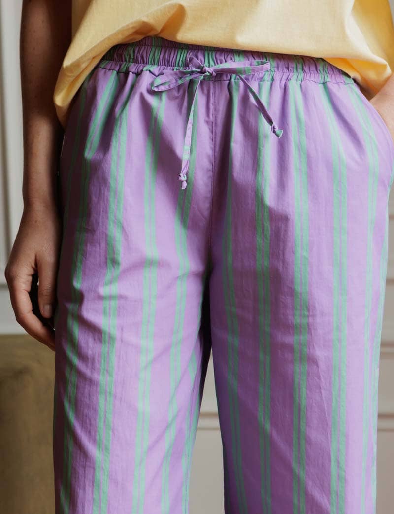 Lilac & Green Niko Pants