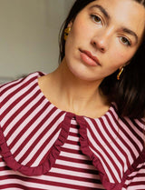 Pink & Bordeaux Popi T-shirt