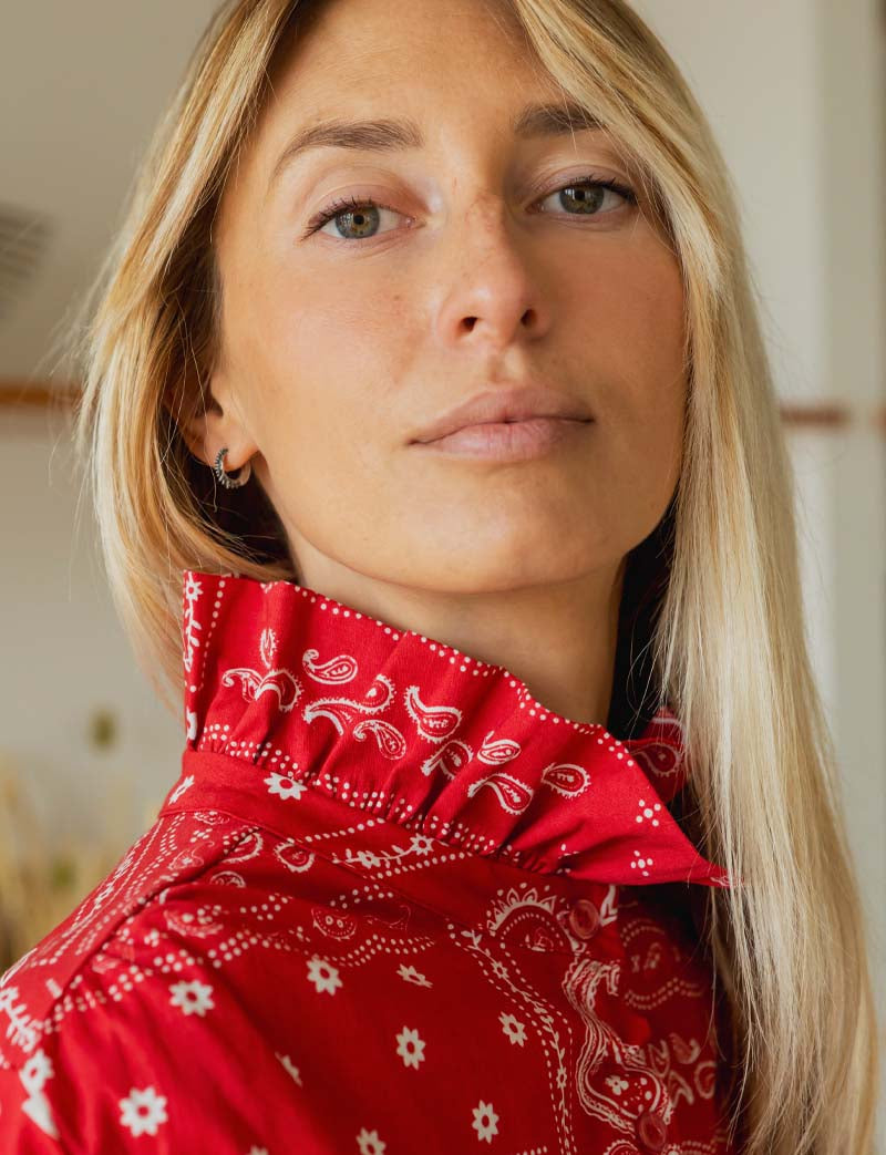 Red Bandana Shirt Gustava