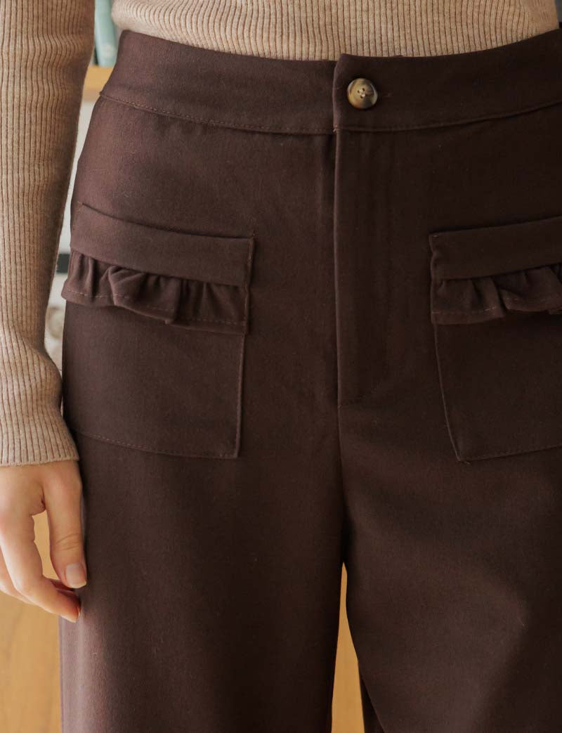 Pantalon marron Carter