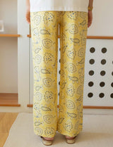 Pantalon jaune bandana Vasco