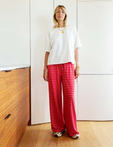 Pink and Red Cooper Pants