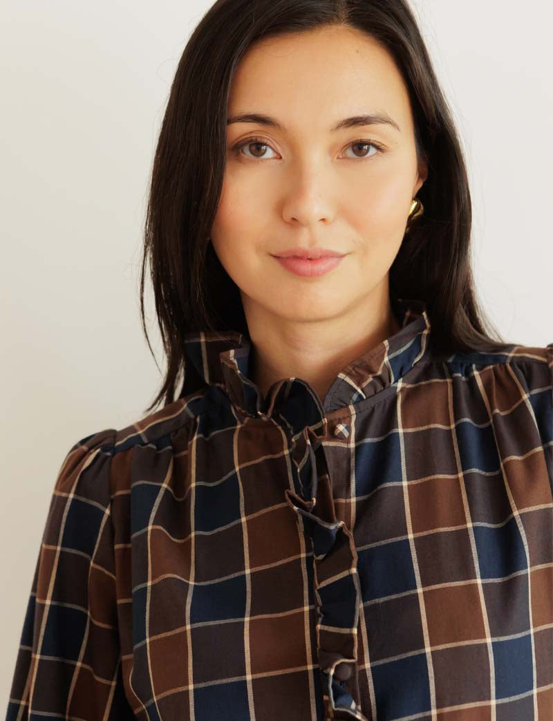 Camisa de cuadros Addie