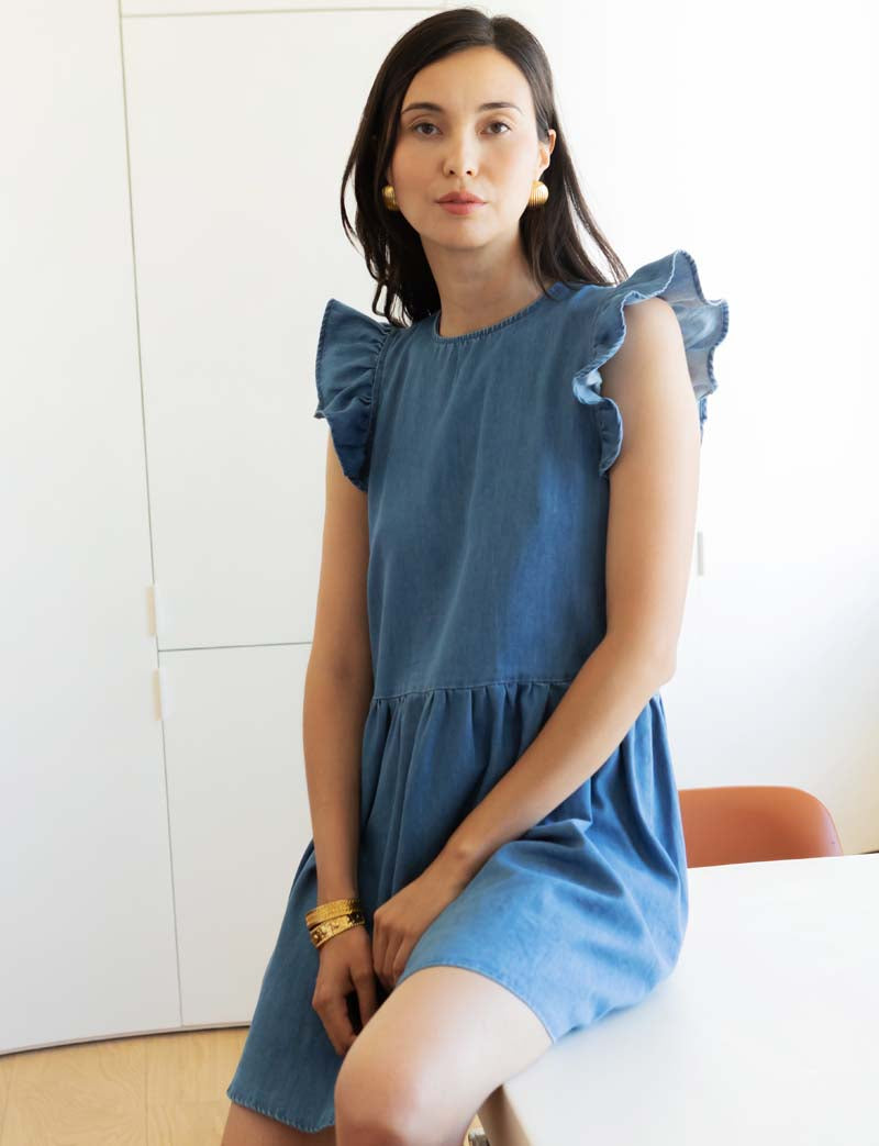 Robe bleue Miks