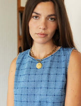 Blue Johanna Dress