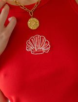 Red Luza Top