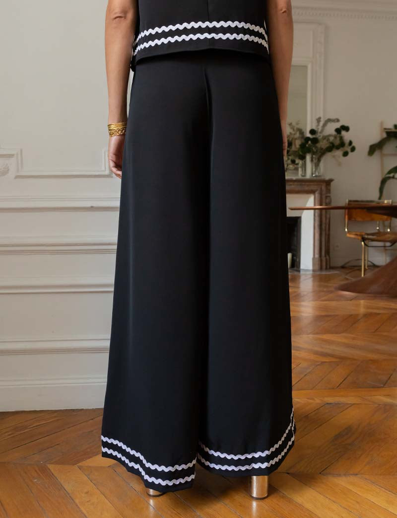 Pantalon noir Dario