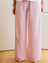 Pink striped Bisou pants