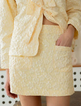 Jupe jaune Vivia
