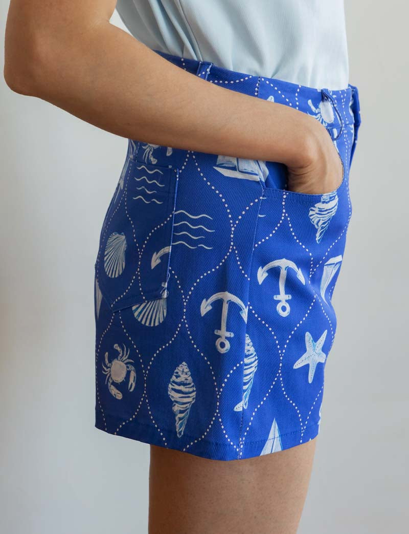 Short bleu Kevy