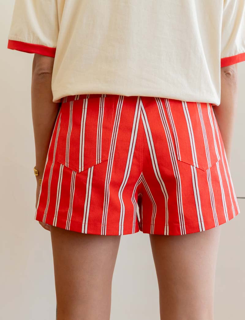 Short rouge Oscar