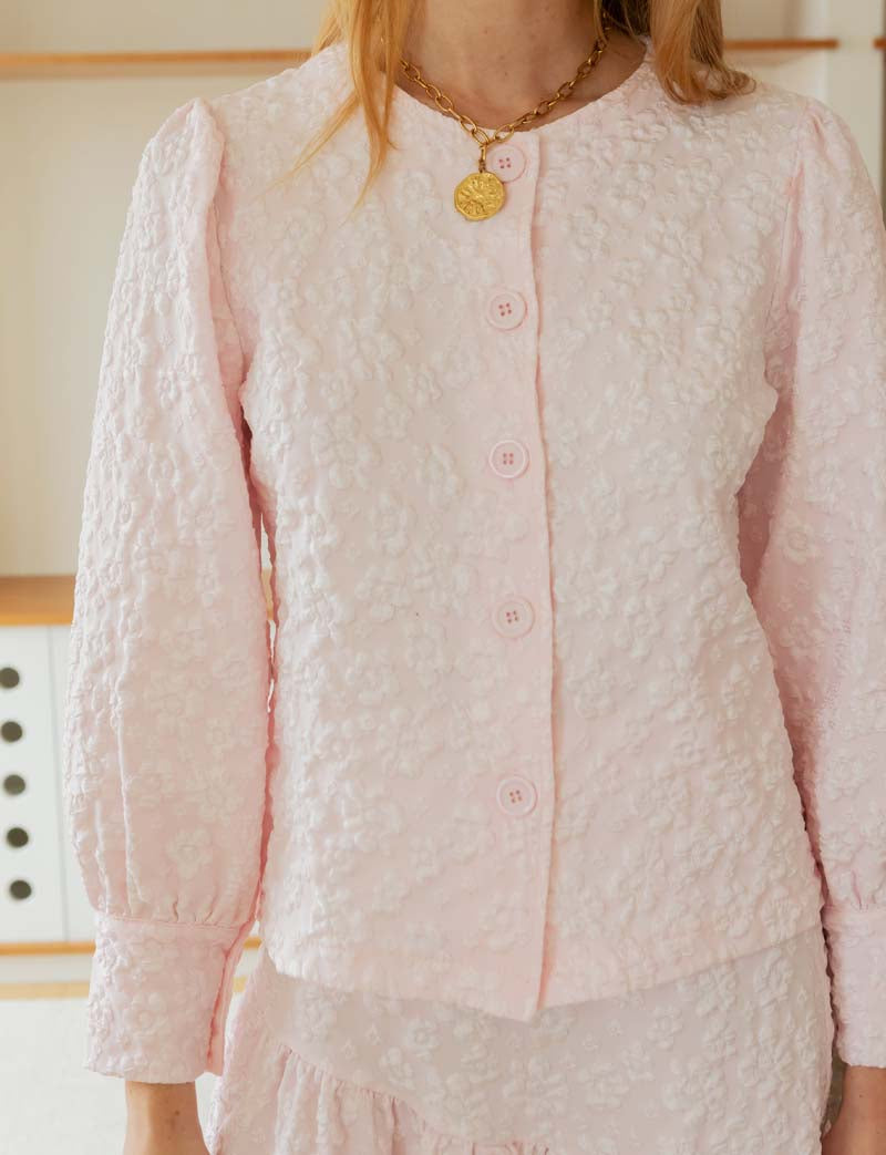 Pink blouse Inna