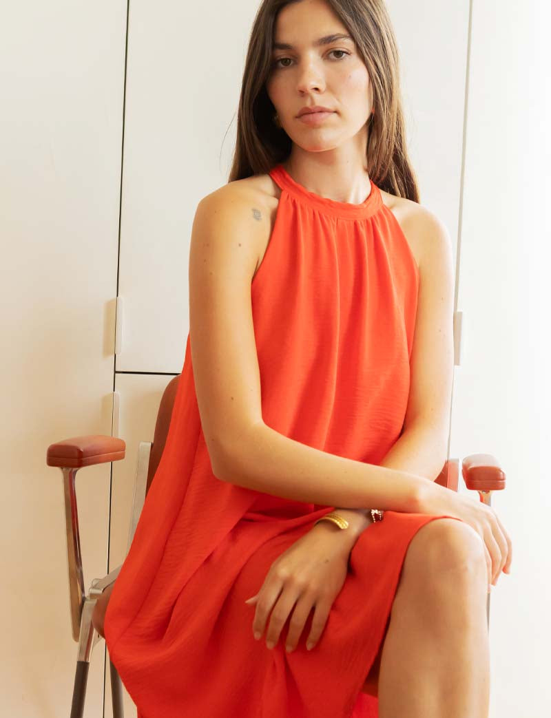 Robe corail Folie