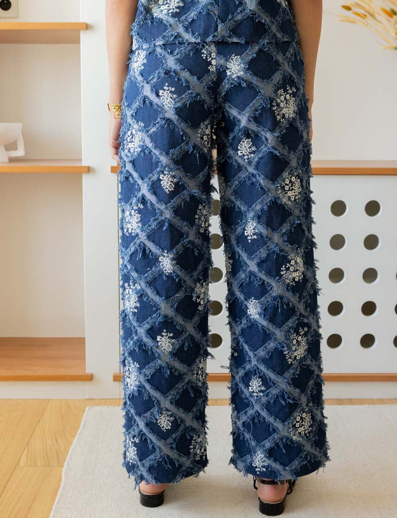 Honoré blue pants