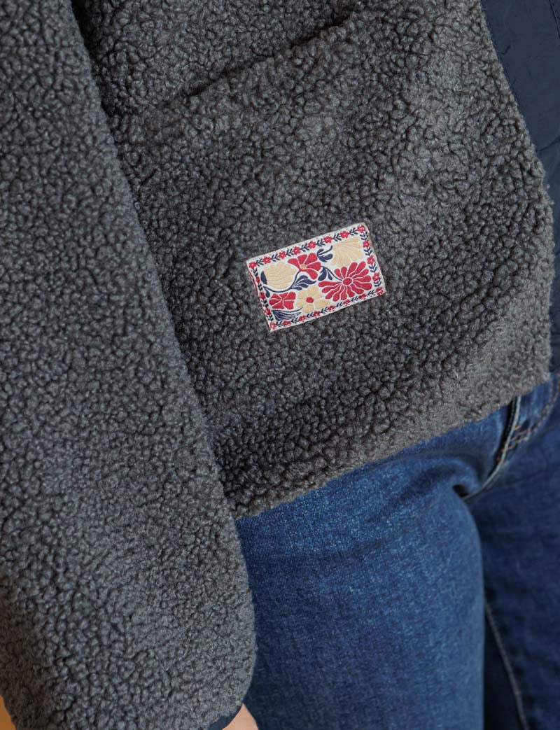 Veste marine Leone