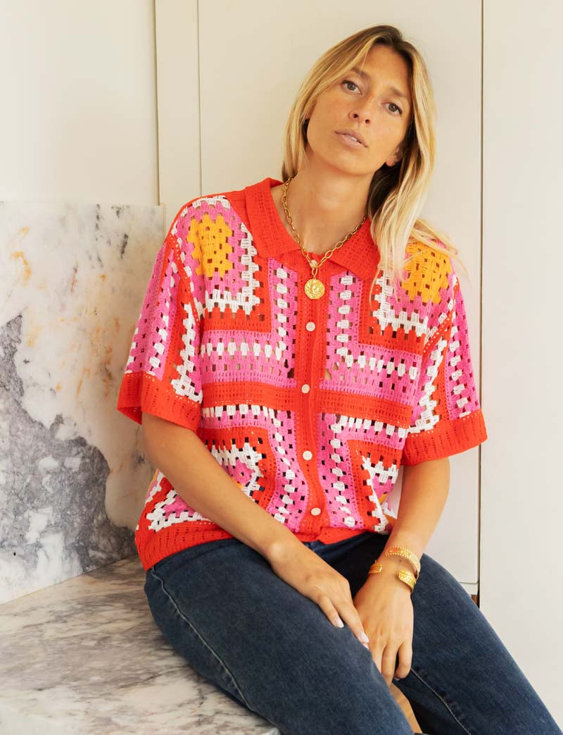Unai crochet top