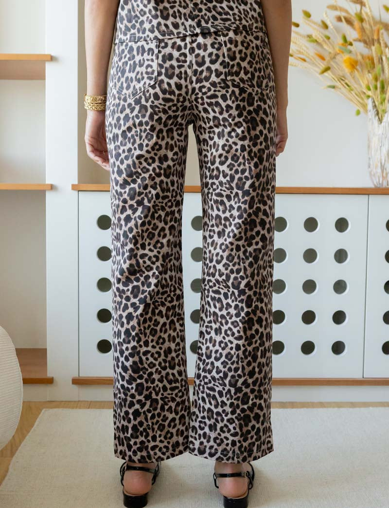 Leopard Jeans Jony