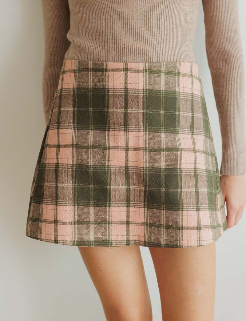 Checkered skort Jara