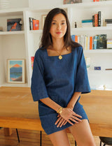 Robe bleue Shila