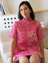 Robe rose bandana Fati