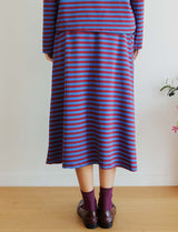 Blue and burgundy skirt Yago