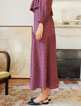 Marisol plaid skirt