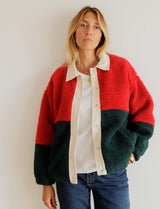 Red & green Clyde jacket