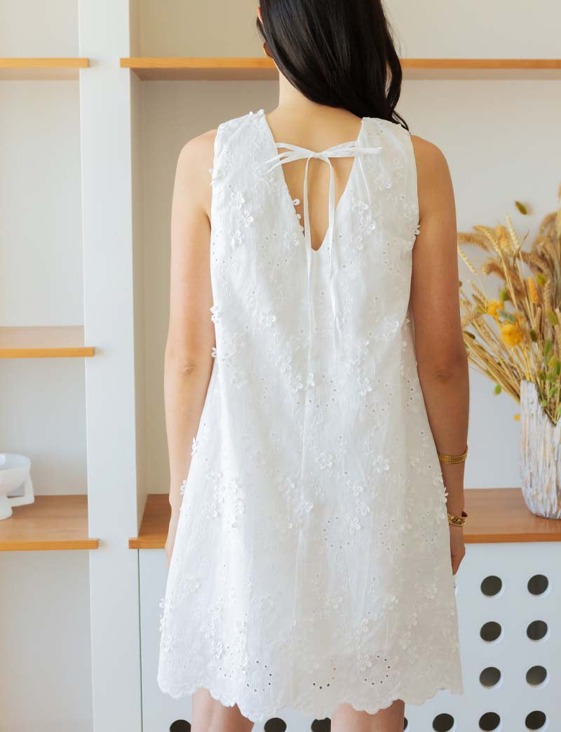 Robe blanche Colombe