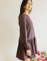 Robe à carreaux Adeline