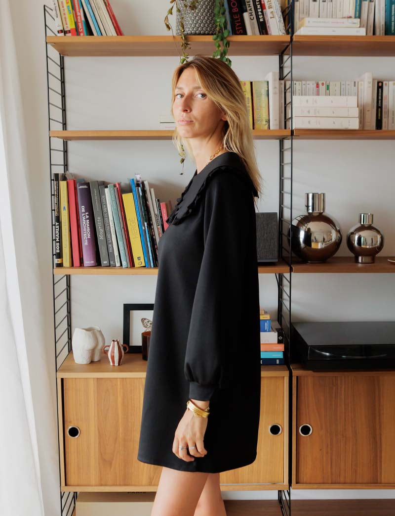 Robe noire Romane