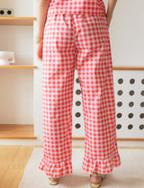 Red Gingham Pants Gasty