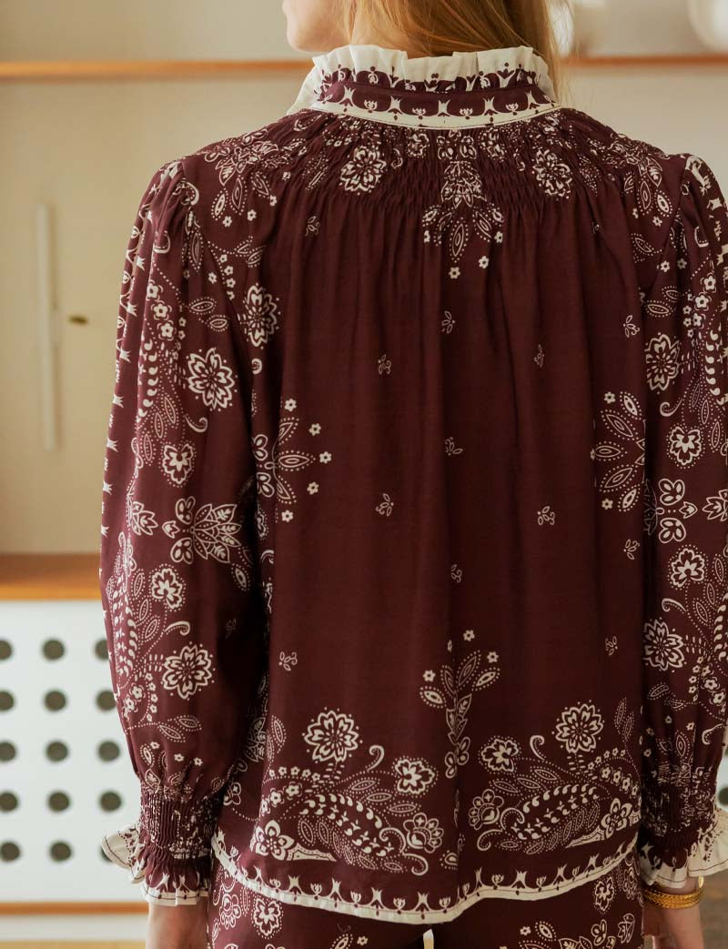 Chemise choco Leona