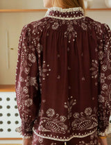 Chemise choco Leona