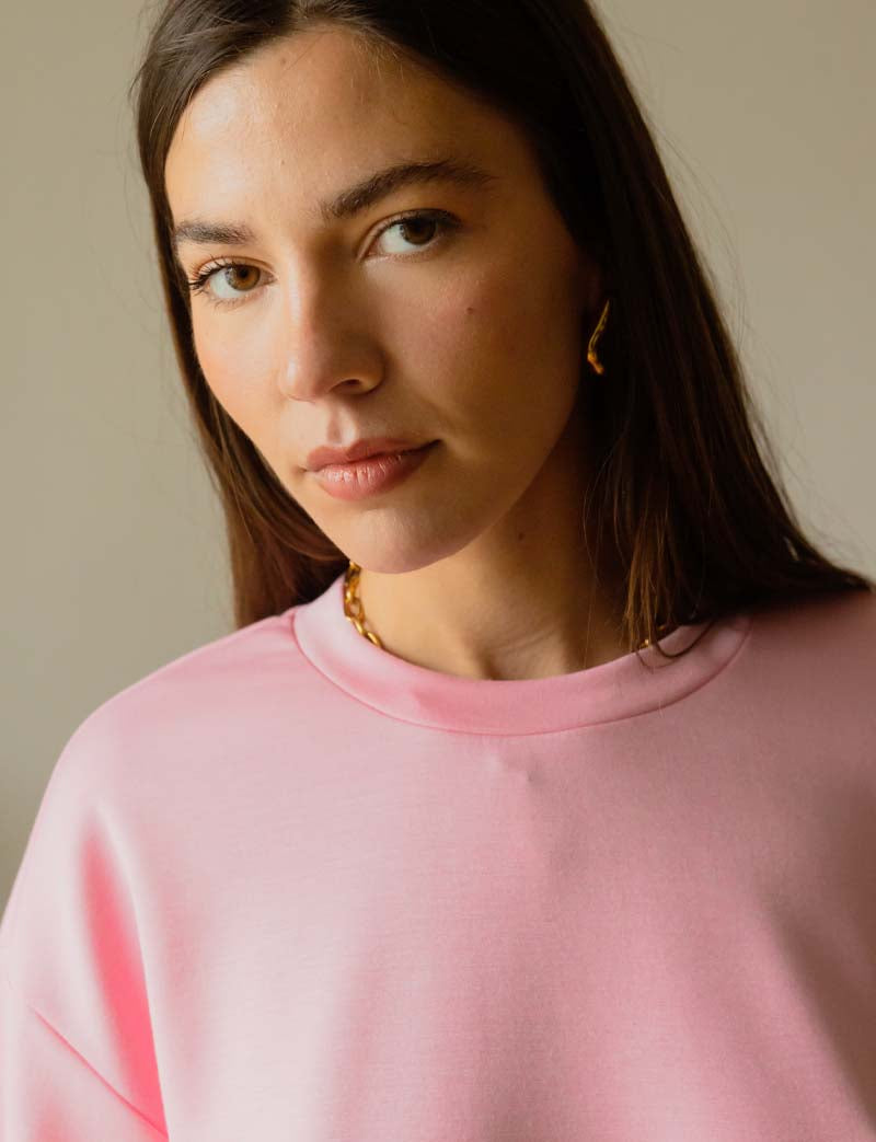 T-shirt rose Nolan