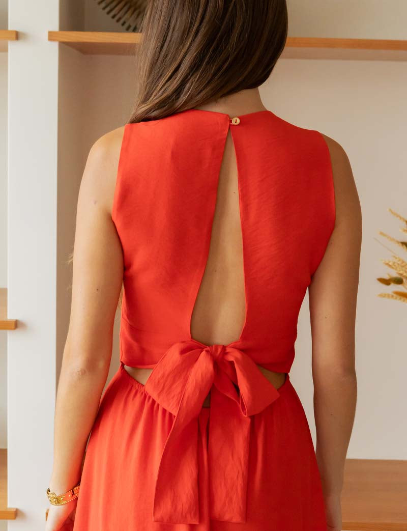 Robe corail Grafie