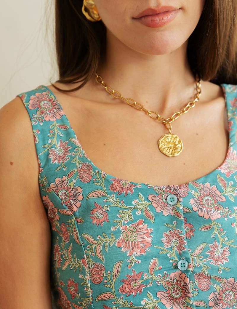 Top bleu June