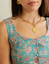 Top bleu June