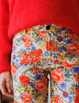 Pantalón floreado multicolor Jordy